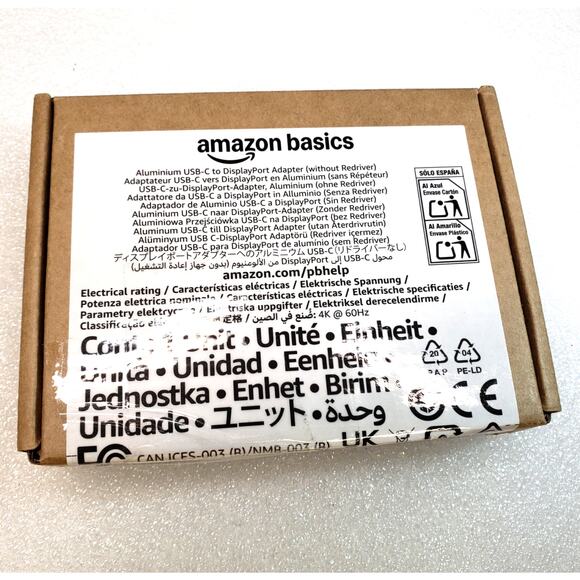 Amazon Basics USB-C to HDMI Adapter, 4K@60Hz - Picture 5 of 6